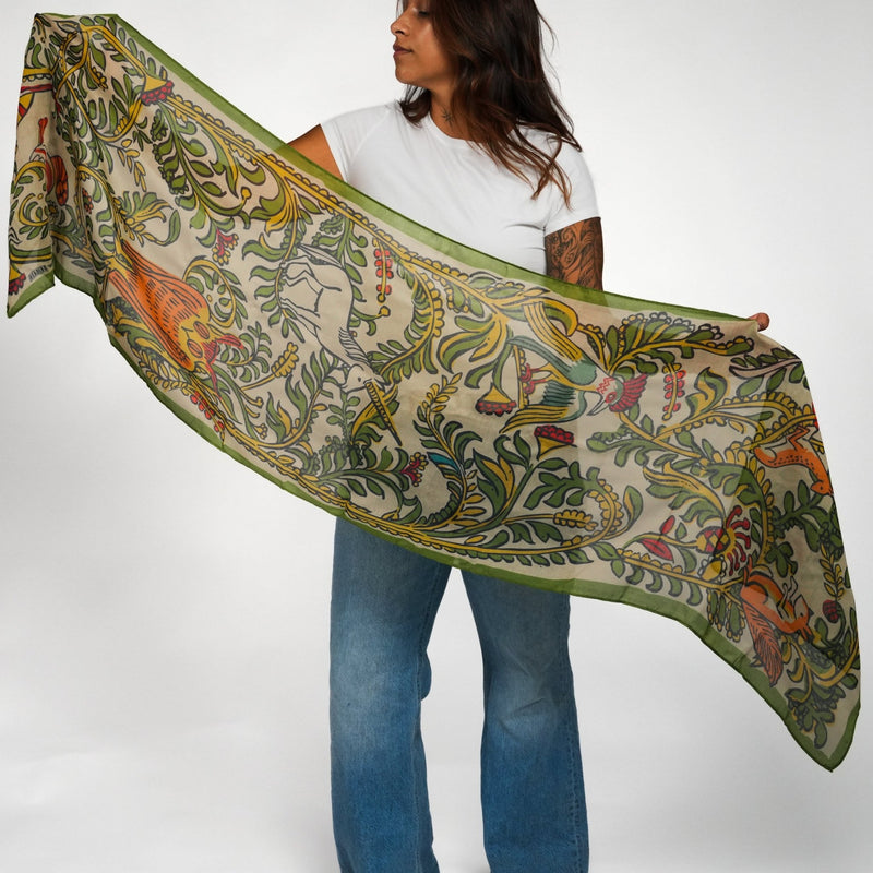 Forest All-Season Scarf - Heading Prints