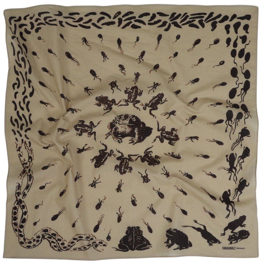 Froglet Bandana - Heading Prints