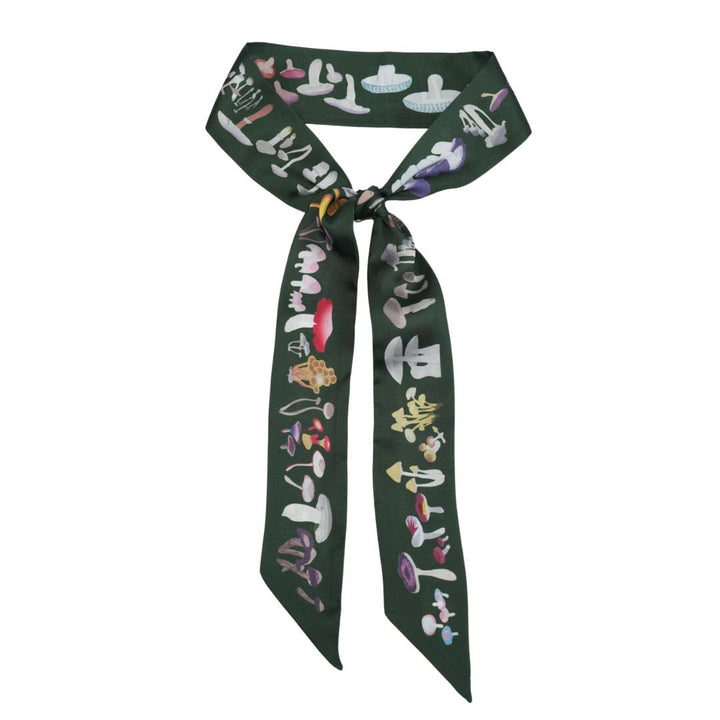 Fungi Skinny Scarf - Heading Prints
