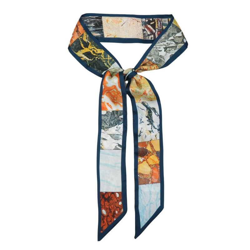 Geology Skinny Scarf - Heading Prints
