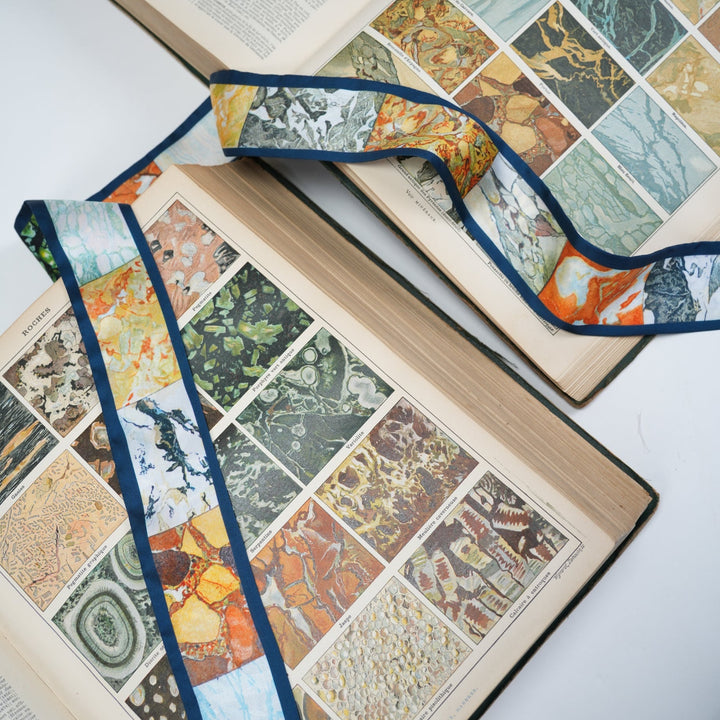 Geology Skinny Scarf - Heading Prints