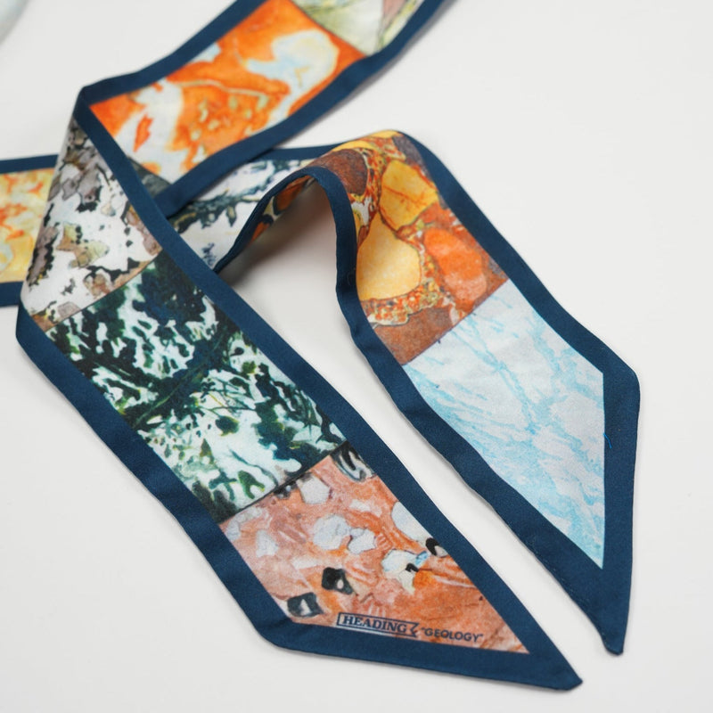 Geology Skinny Scarf - Heading Prints
