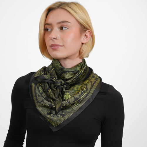 Shrubbery Silky Scarf