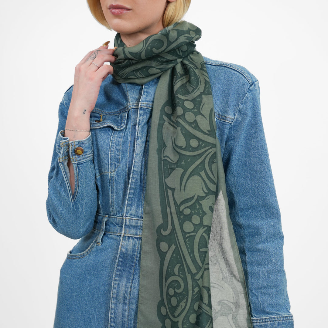Grapevine All-Season Scarf