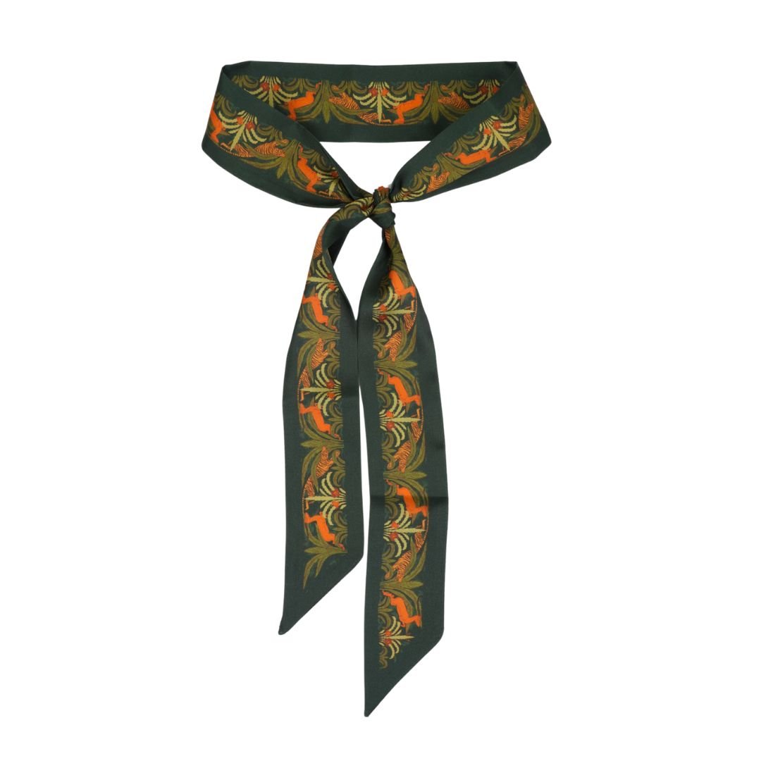 Hunt Skinny Scarf - Heading Prints
