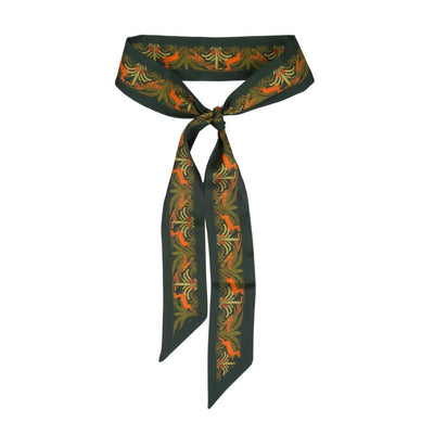 Hunt Skinny Scarf - Heading Prints