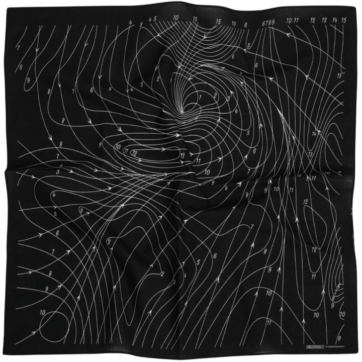Hydrography Bandana - Heading Prints