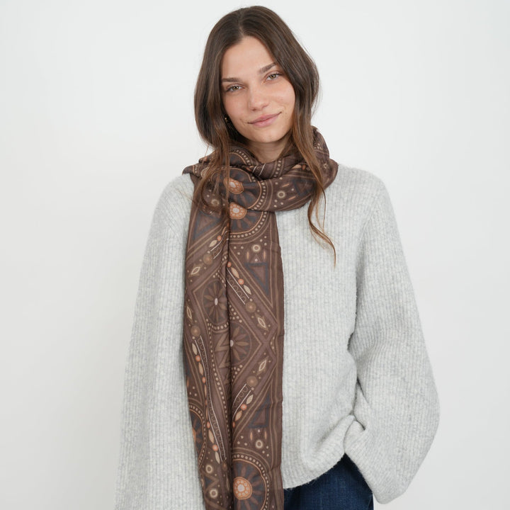 Inlay Scarf - Heading Prints