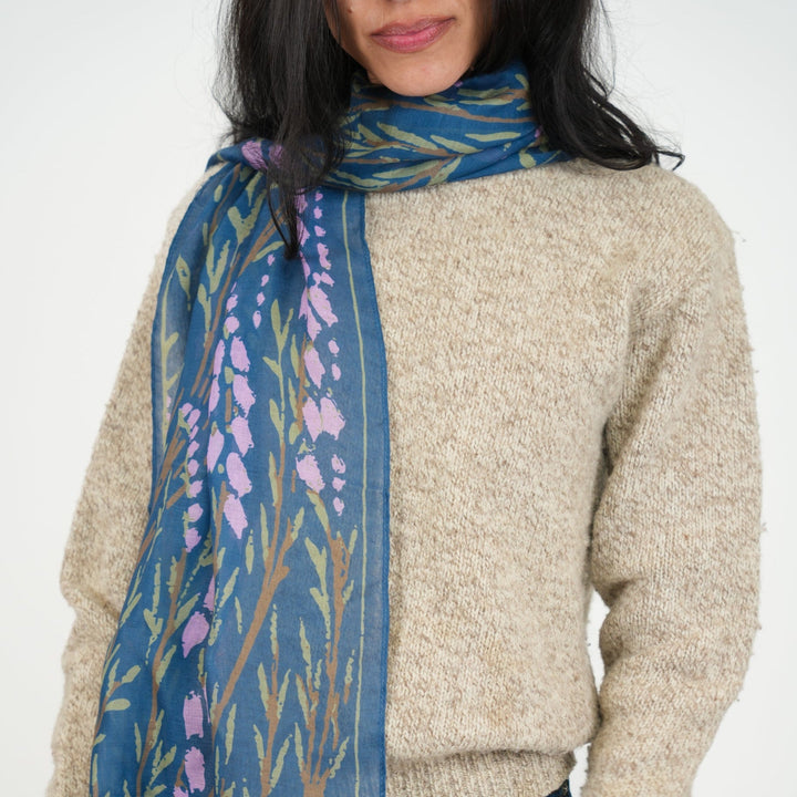 Larkspur Scarf - Heading Prints