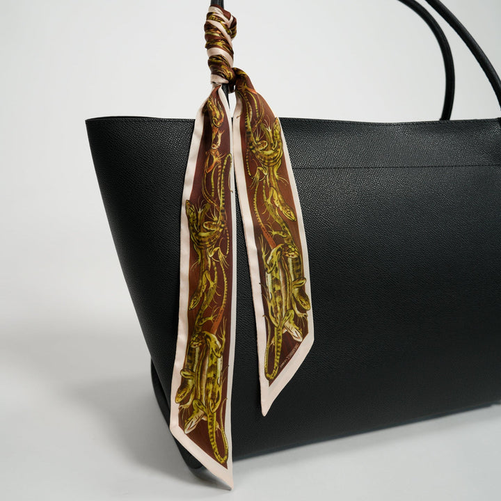 Lizards Skinny Scarf - Heading Prints