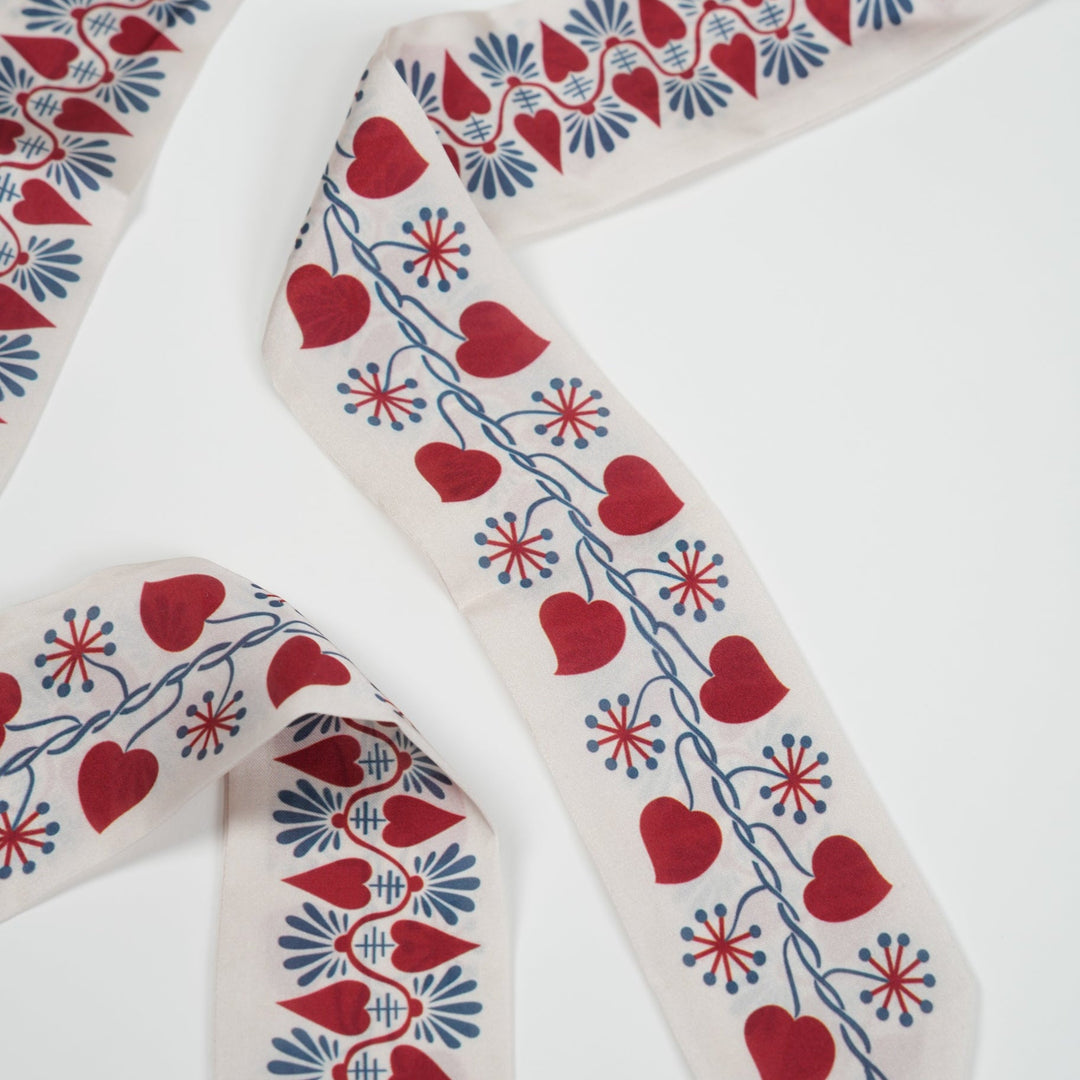 Love Skinny Scarf - Heading Prints