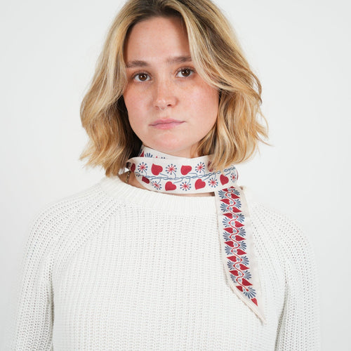 Love Skinny Scarf - Heading Prints