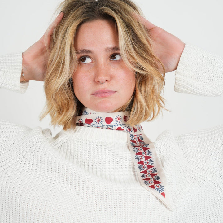 Love Skinny Scarf - Heading Prints