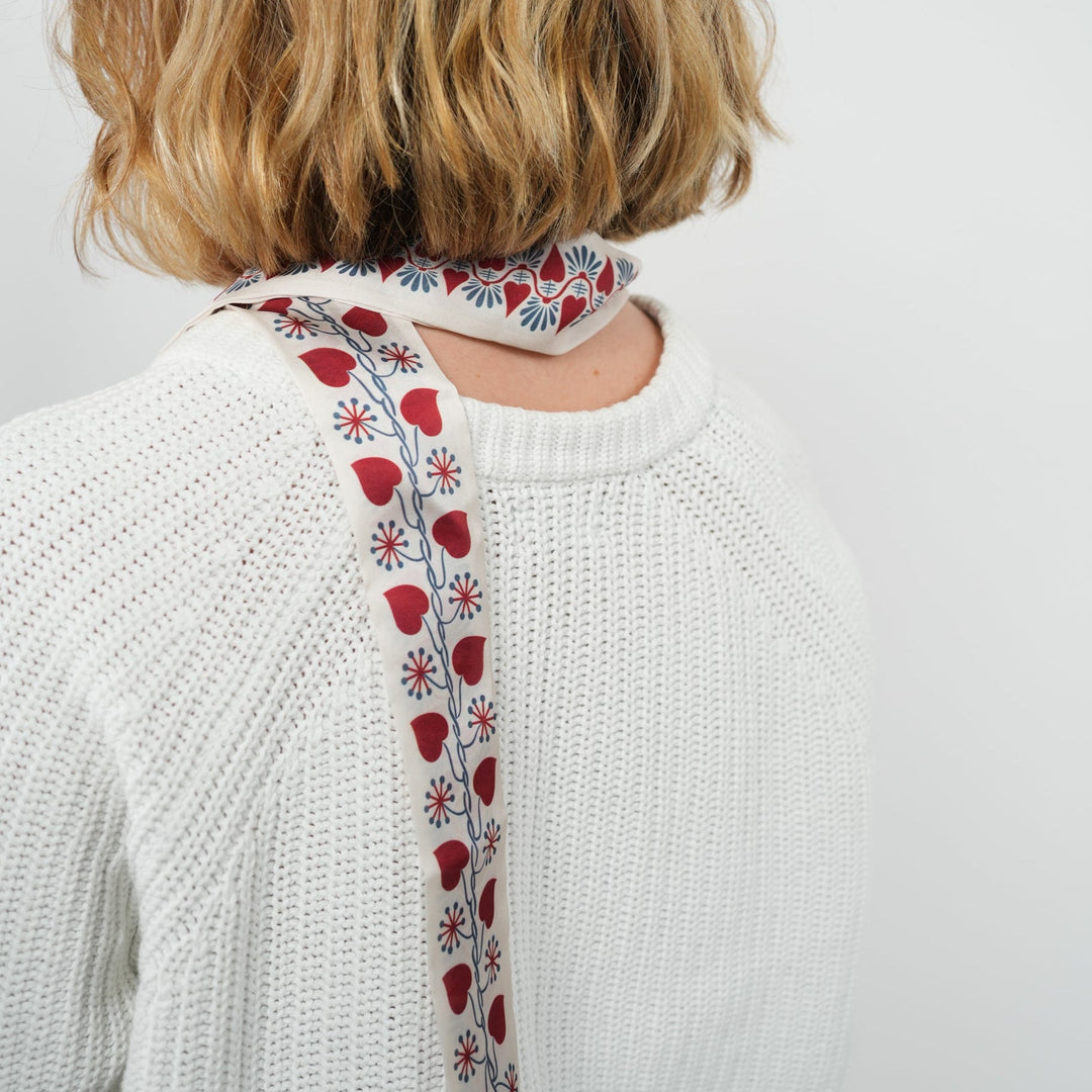 Love Skinny Scarf - Heading Prints