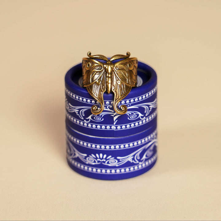 Luna Moth Bandana Ring - Heading Prints