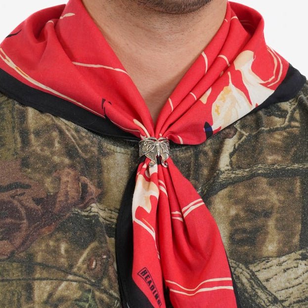 Luna Moth Bandana Ring - Heading Prints