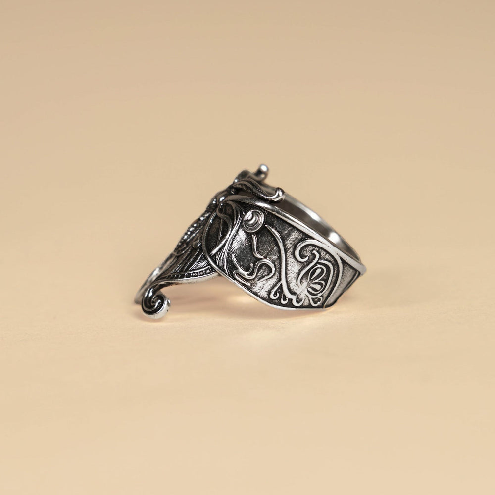 Luna Moth Bandana Ring - Heading Prints