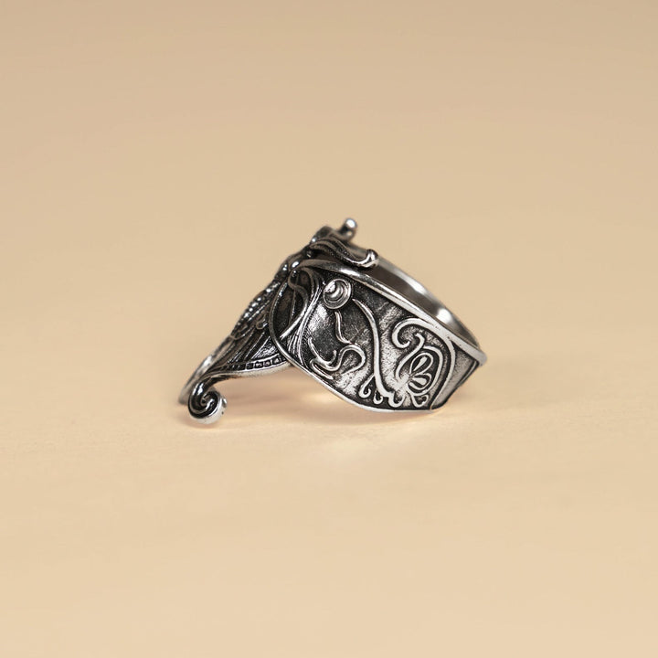 Luna Moth Bandana Ring - Heading Prints