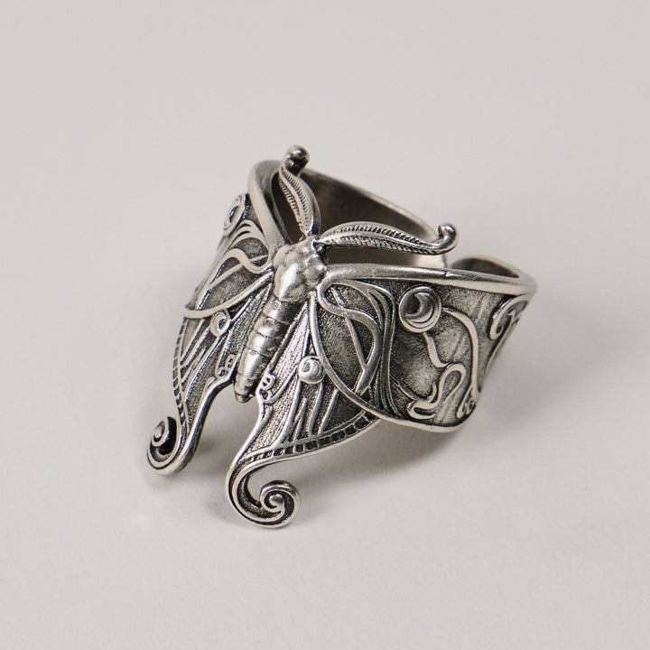 Luna Moth Bandana Ring - Heading Prints