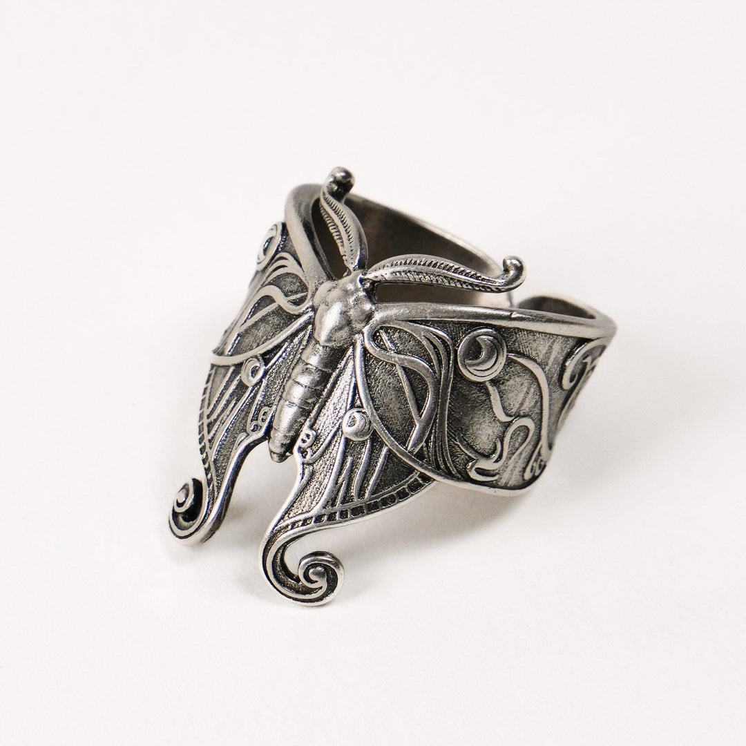 Luna Moth Bandana Ring - Heading Prints