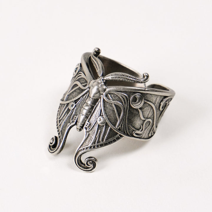 Luna Moth Bandana Ring - Heading Prints