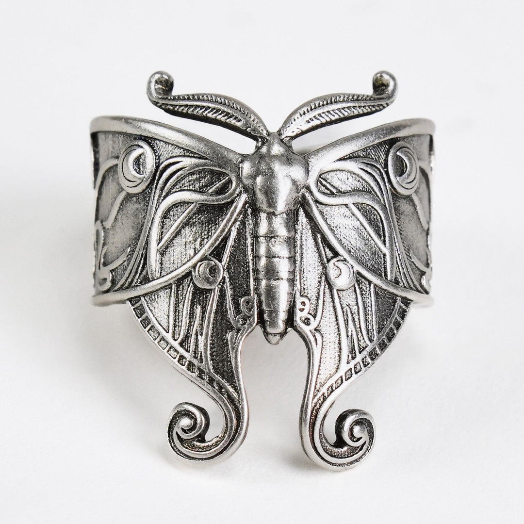 Luna Moth Bandana Ring - Heading Prints
