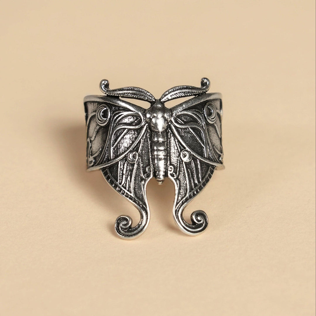Luna Moth Bandana Ring - Heading Prints