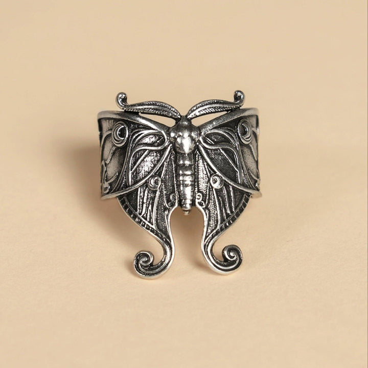 Luna Moth Bandana Ring - Heading Prints