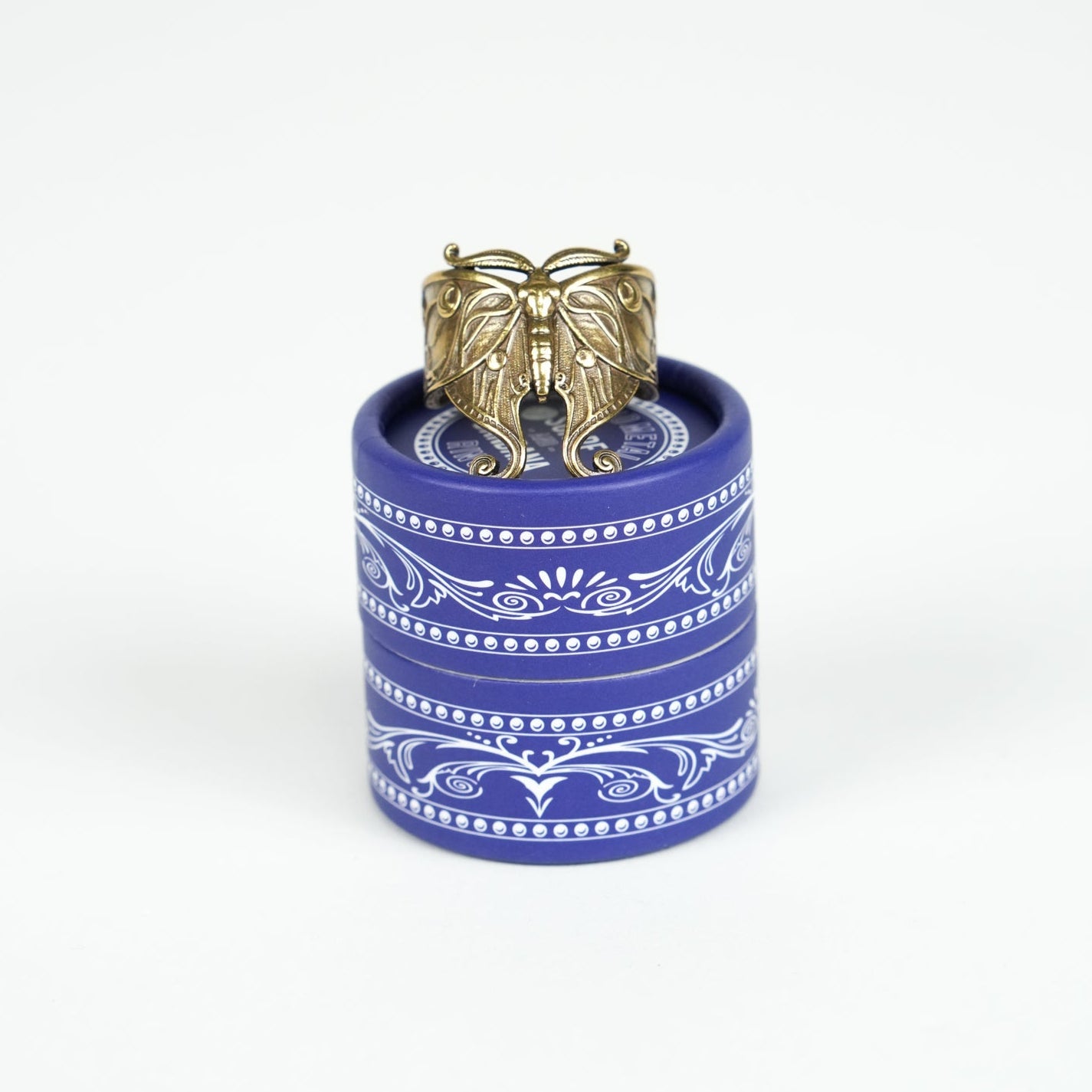 Luna Moth Bandana Ring - Heading Prints