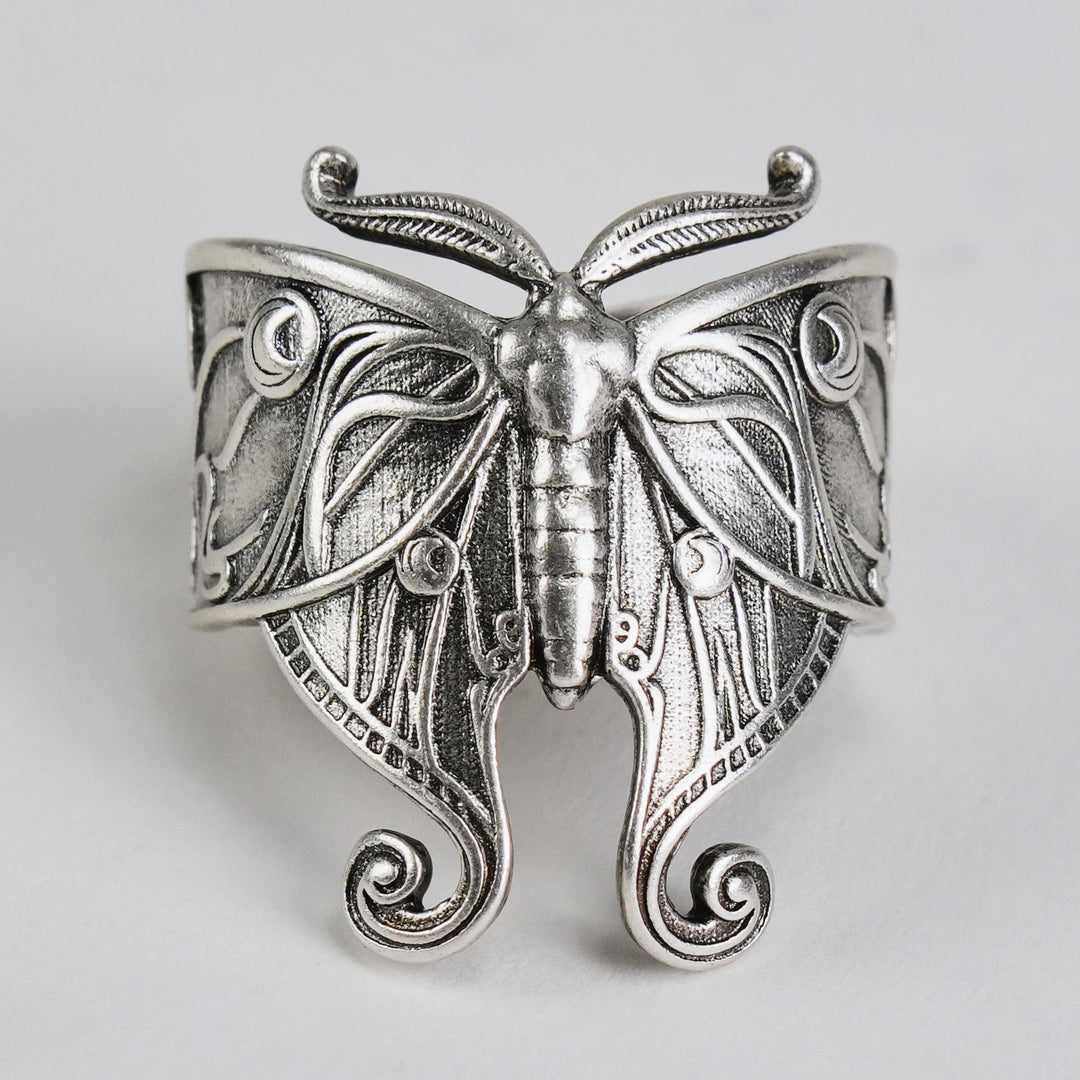 Luna Moth Bandana Ring - Heading Prints