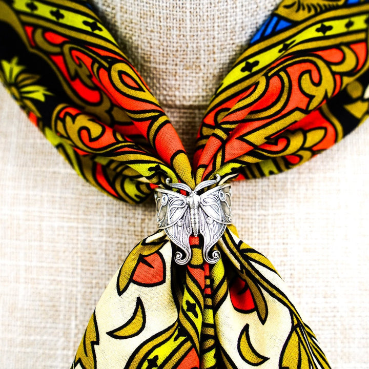 Luna Moth Bandana Ring - Heading Prints