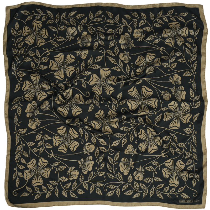 Lush Silky Scarf - Heading Prints