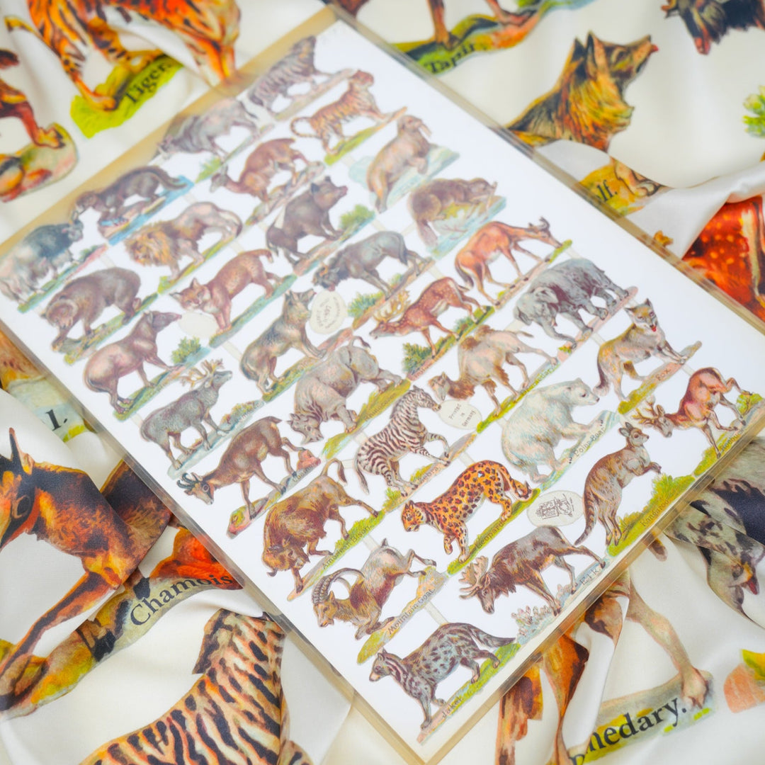 Mammal Silky Scarf - Heading Prints