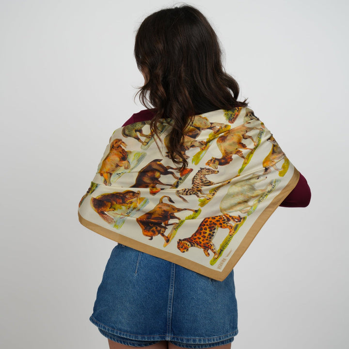Mammal Silky Scarf - Heading Prints