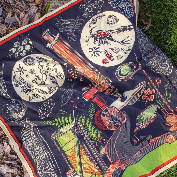 Microscope Bandana - Heading Prints