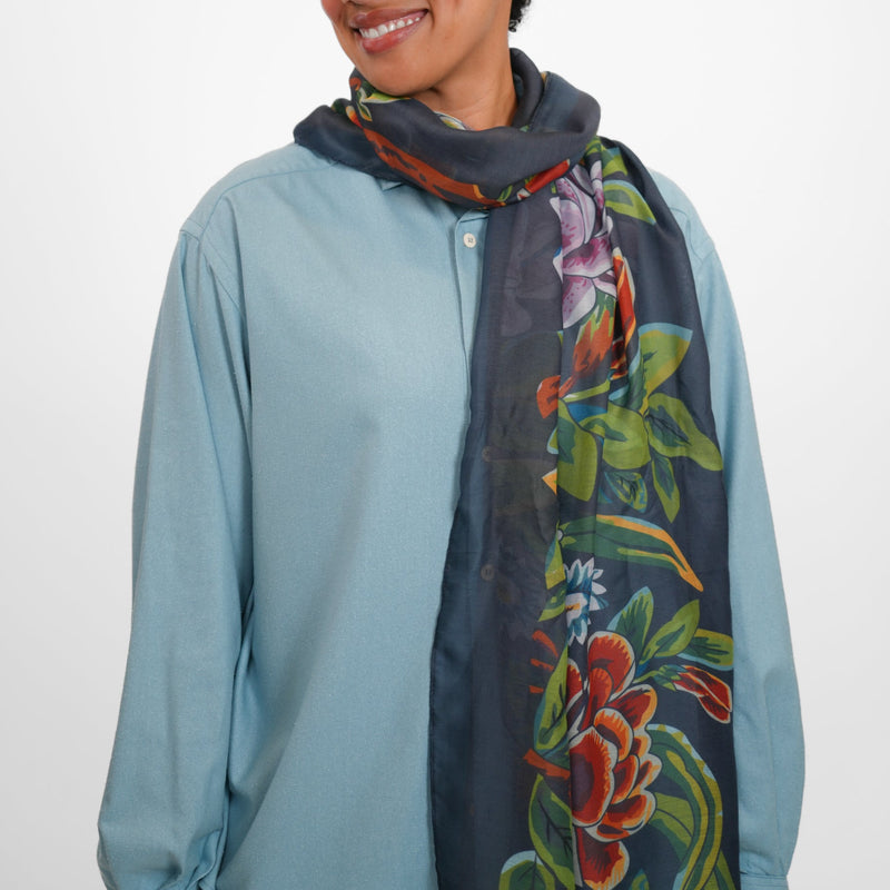 Brocade All-Season Scarf