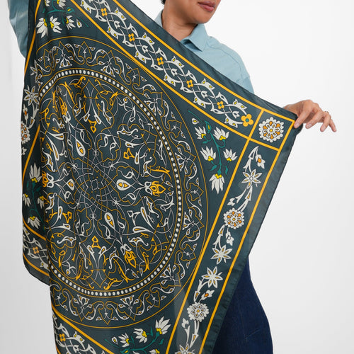 Obsidian Silky Scarf