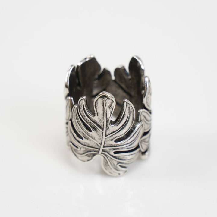 Monstera Bandana Ring - Heading Prints