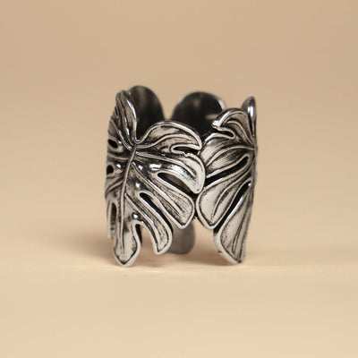 Monstera Bandana Ring - Heading Prints