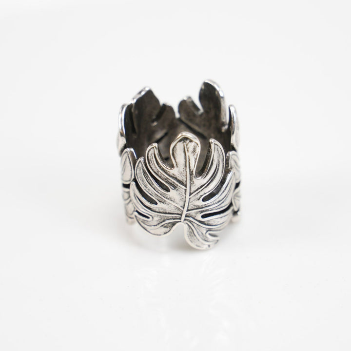 Monstera Bandana Ring - Heading Prints