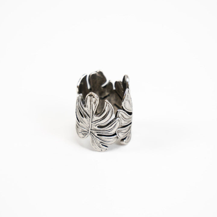 Monstera Bandana Ring - Heading Prints