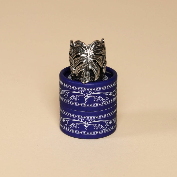 Monstera Bandana Ring - Heading Prints