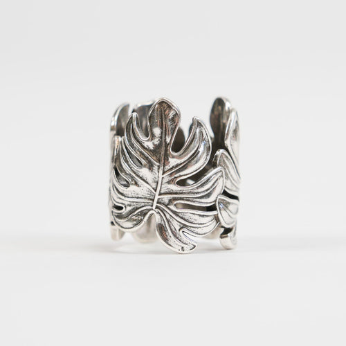 Monstera Bandana Ring - Heading Prints