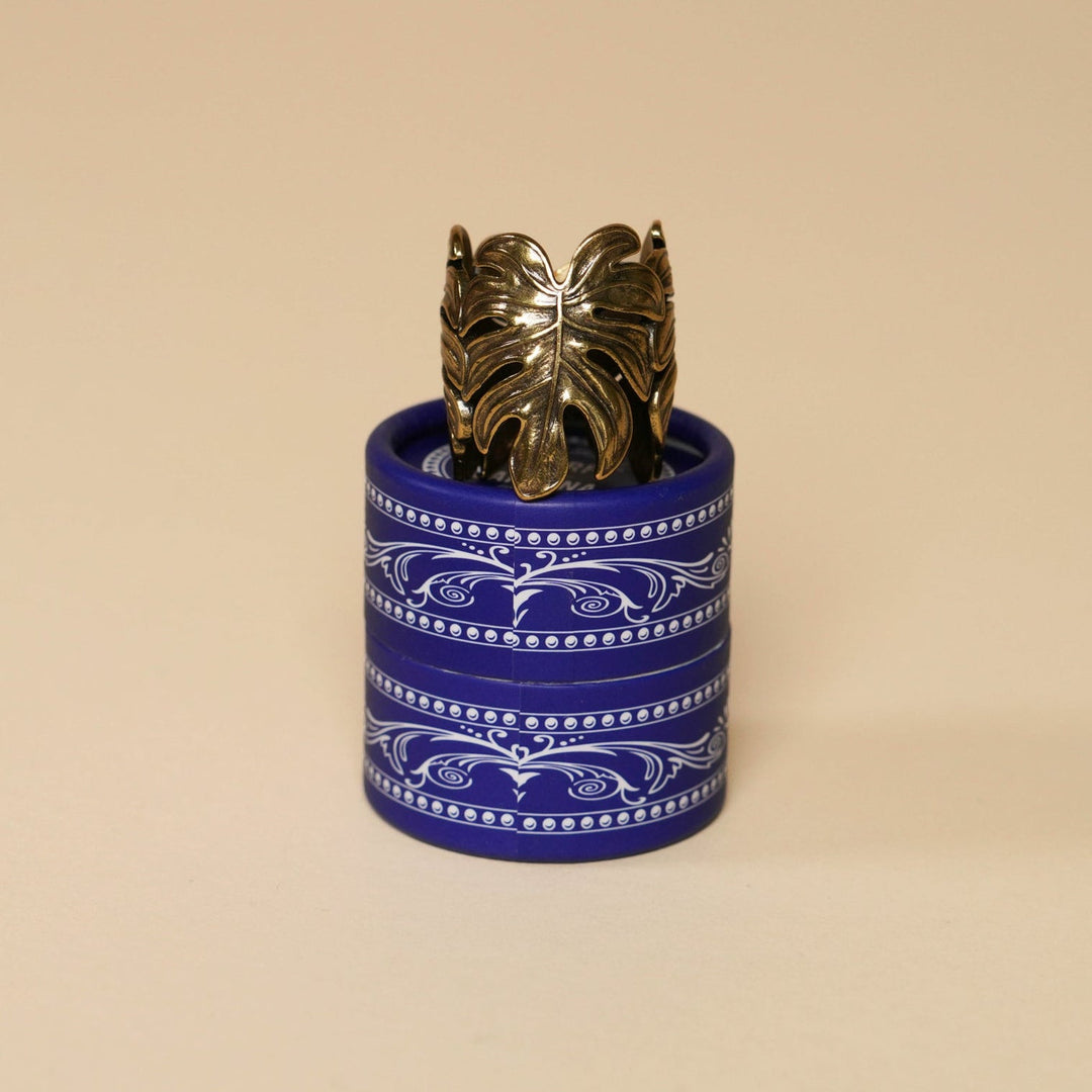 Monstera Bandana Ring - Heading Prints