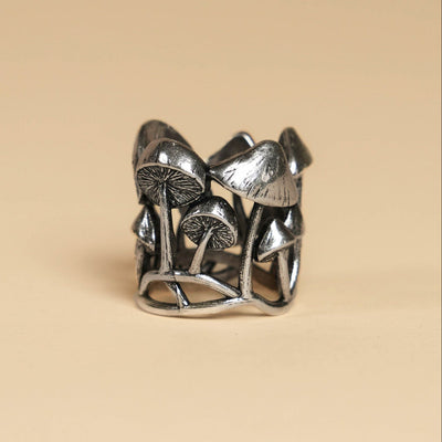 Mushroom Bandana Ring - Heading Prints