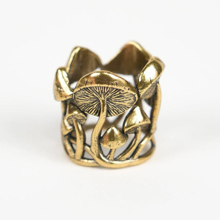 Mushroom Bandana Ring - Heading Prints