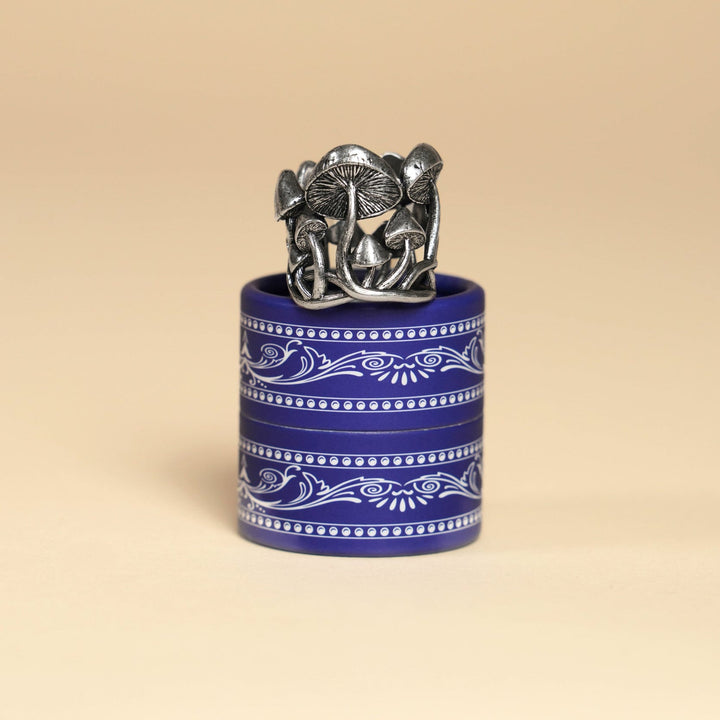 Mushroom Bandana Ring - Heading Prints