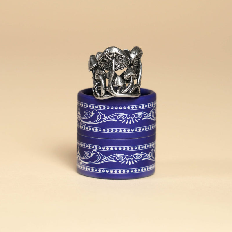 Mushroom Bandana Ring - Heading Prints
