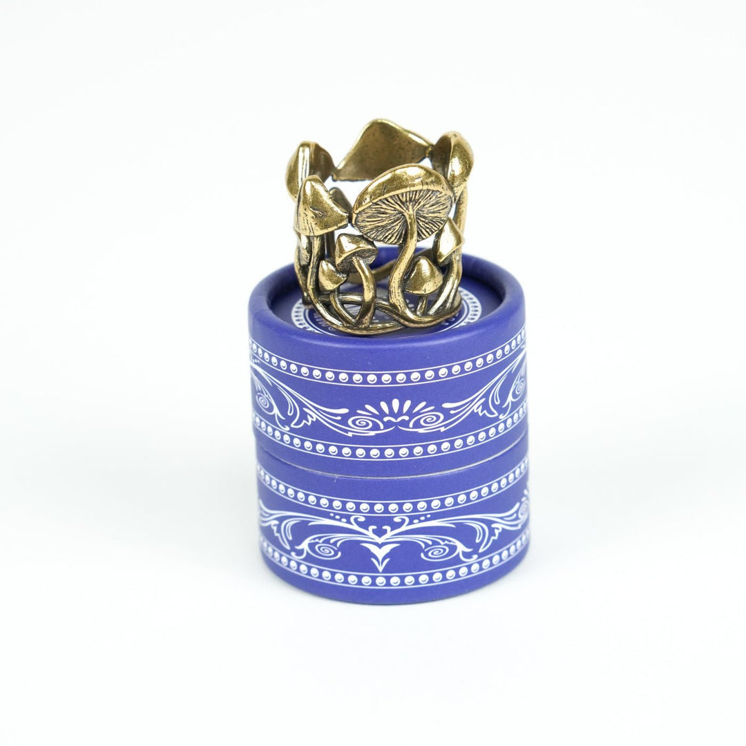 Mushroom Bandana Ring - Heading Prints