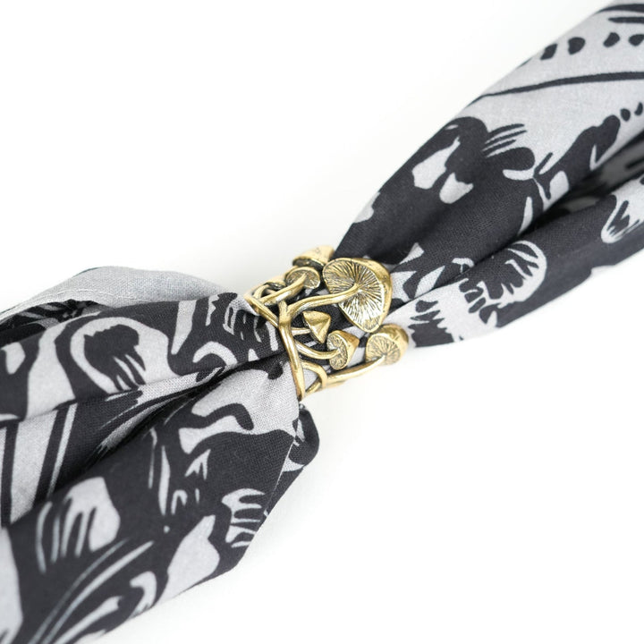 Mushroom Bandana Ring - Heading Prints